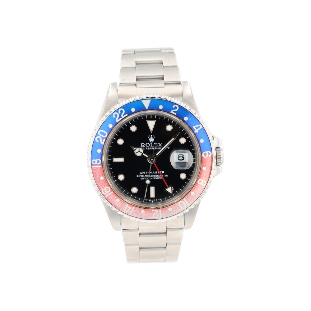 Rolex GMT Master 16700 40mm Black White Luminous Dial Rotatable Bezel